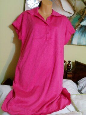 FISOEW PINK DRESS SIZE MED NWT